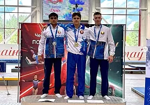 Бобруйский гимнаст Олег Тесельский защитил звание чемпиона Беларуси в многоборье