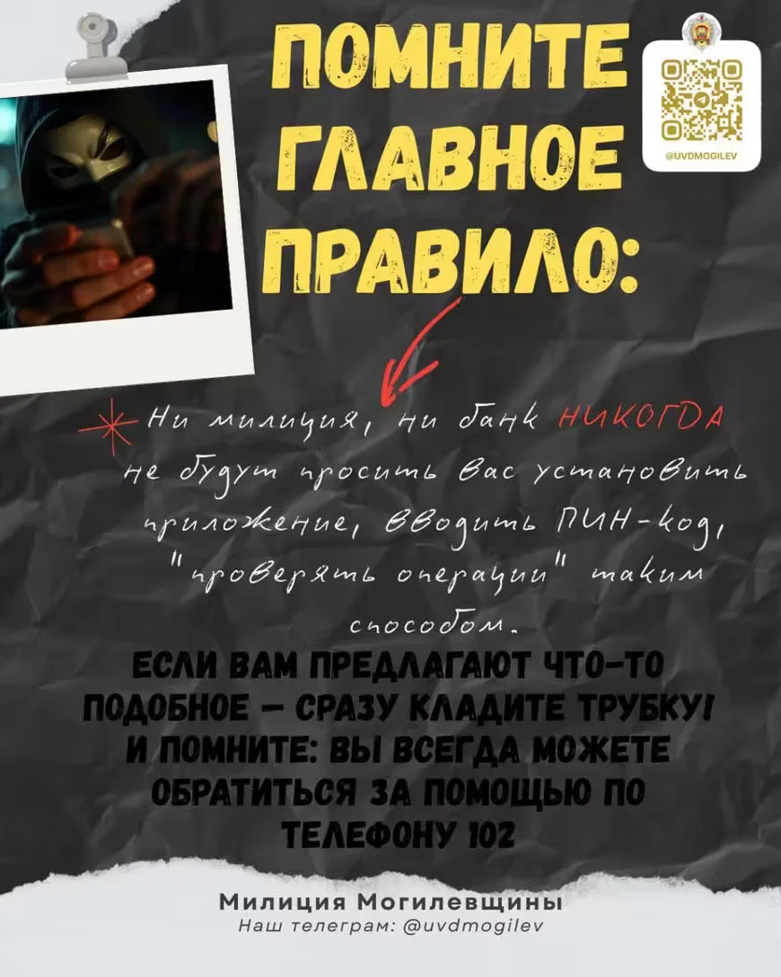 Милиция Могилевской области использует ИИ против кибермошенников. Графика УВД Могилевского