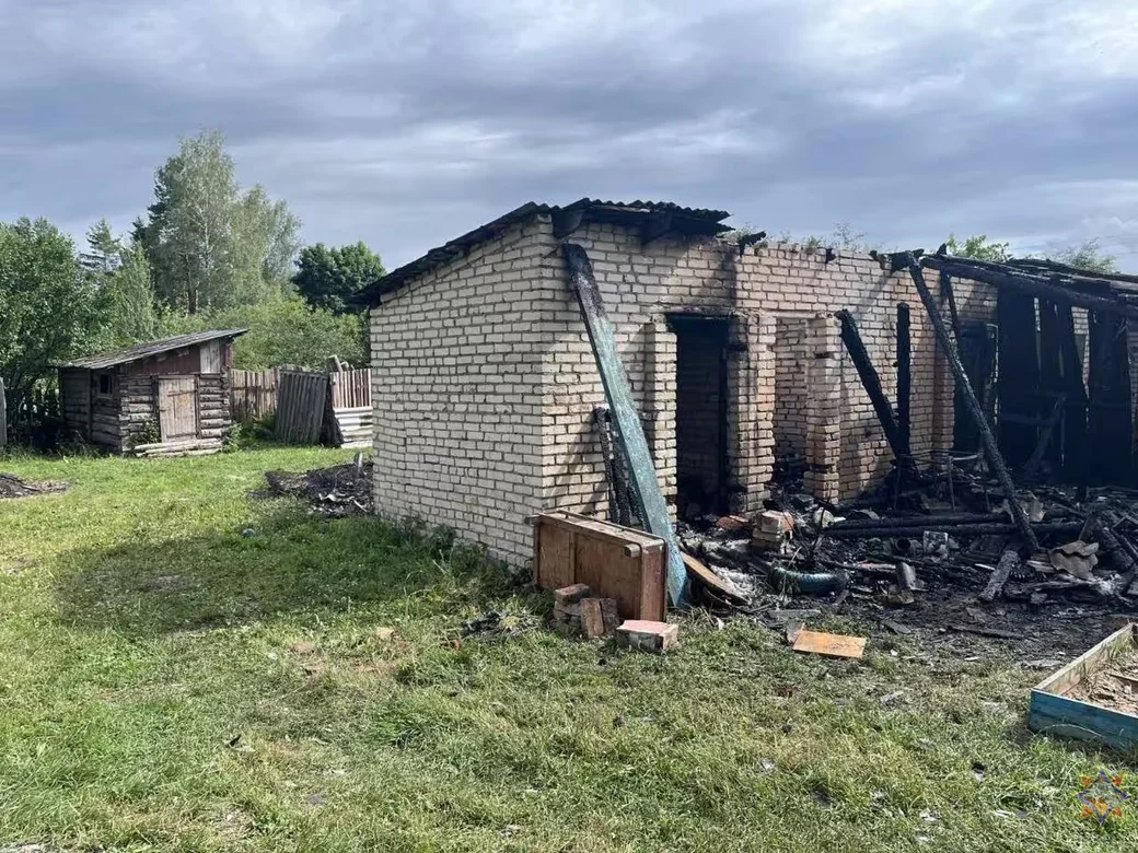 6.07.2026 г., Чериковский район, агр. Веремейки.  Фото: Могилевское областное УМЧС 
