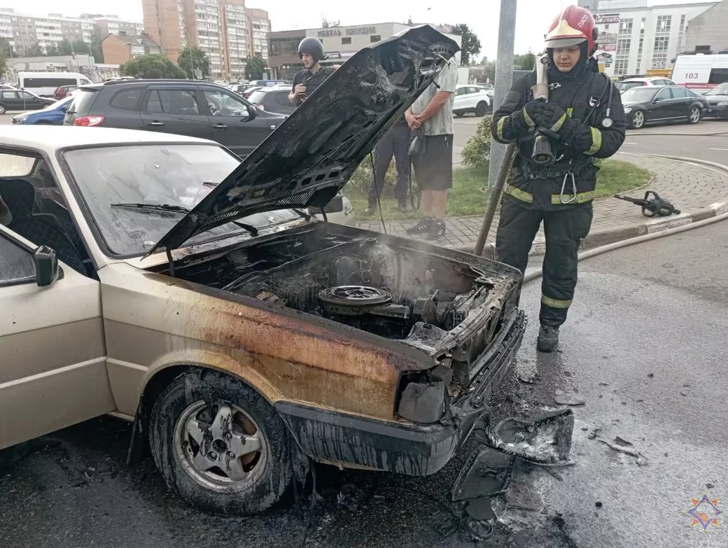 7.07.2026 г. Могилев, ул. Мовчанского. Фото: Могилевское областное УМЧС 