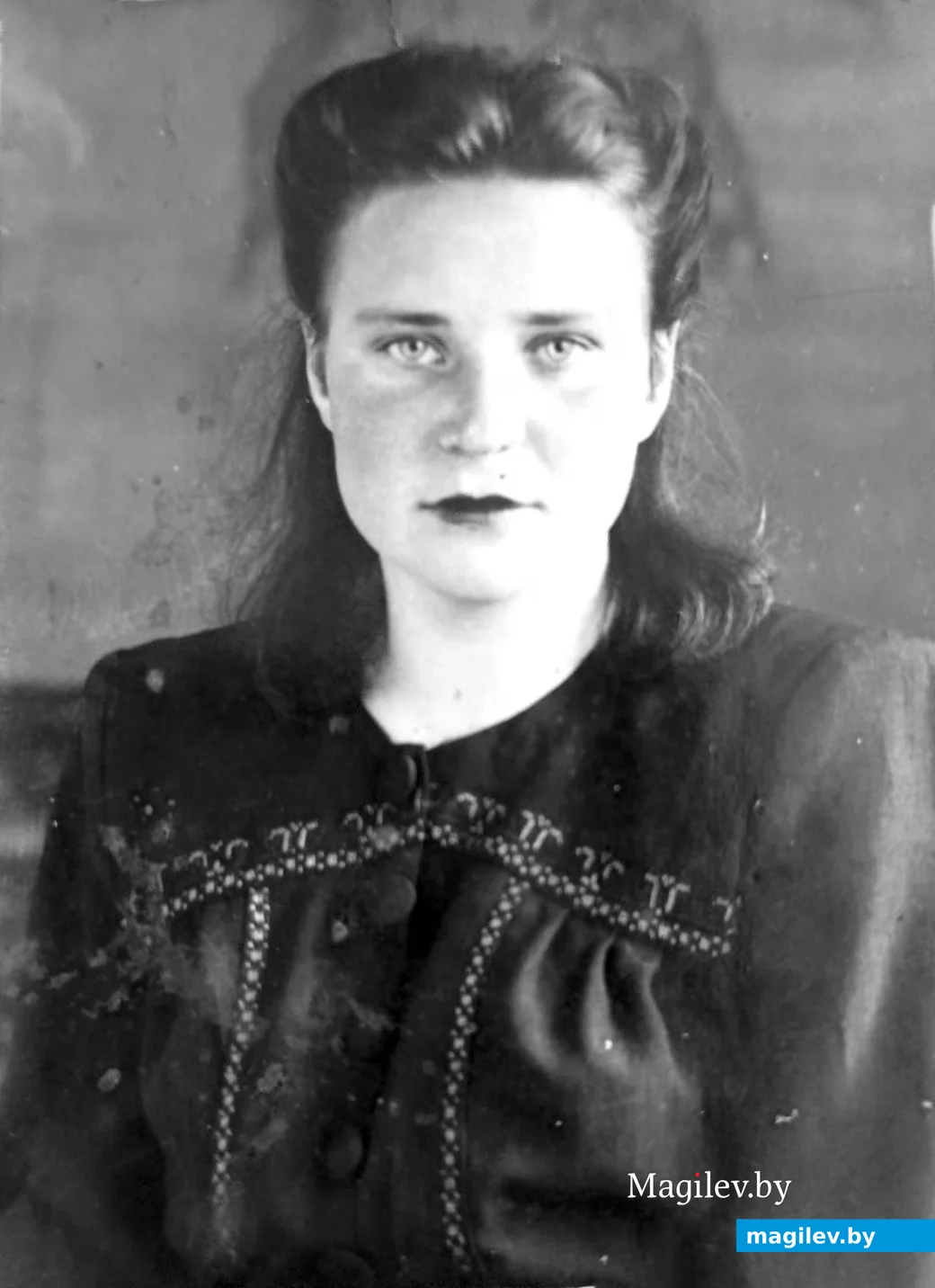 1950-я. Анастасія Лісіца, у той час яшчэ Гурына.