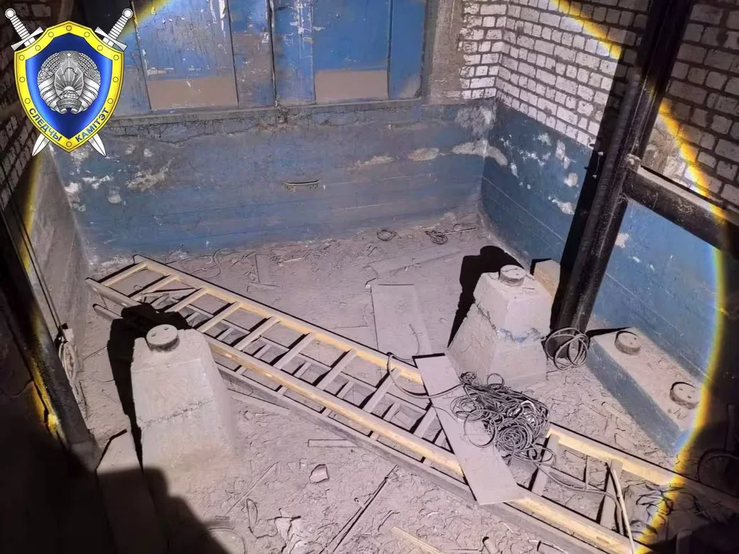Могилев, 9 июля 2026 года. Мужчина упал в шахту грузового лифта на промплощадке. Фото: СК.