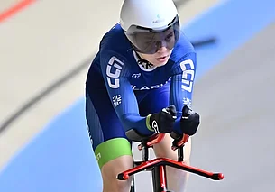 Белоруска Ангелина Шестак стала чемпионкой Европы-U18 по велоспорту на треке