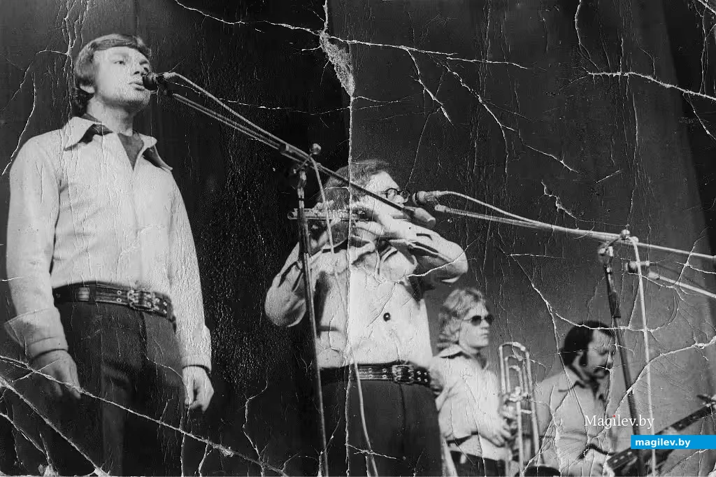  1970-е годы. Могилев. Крайний слева – Николай Сидоренко. 