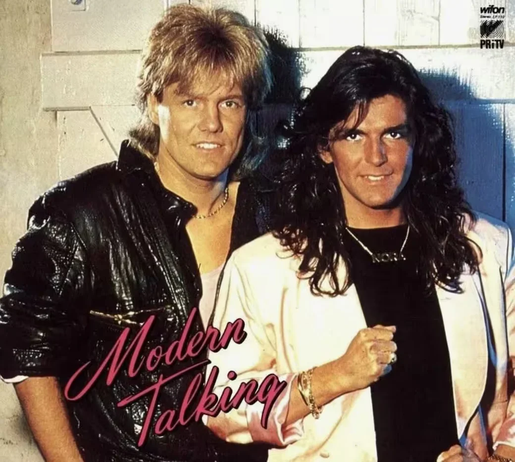 1980-е. Плакат Modern Talking.