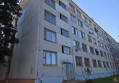Пожар в общежитии на проспекте Пушкинском в Могилеве: никто не пострадал