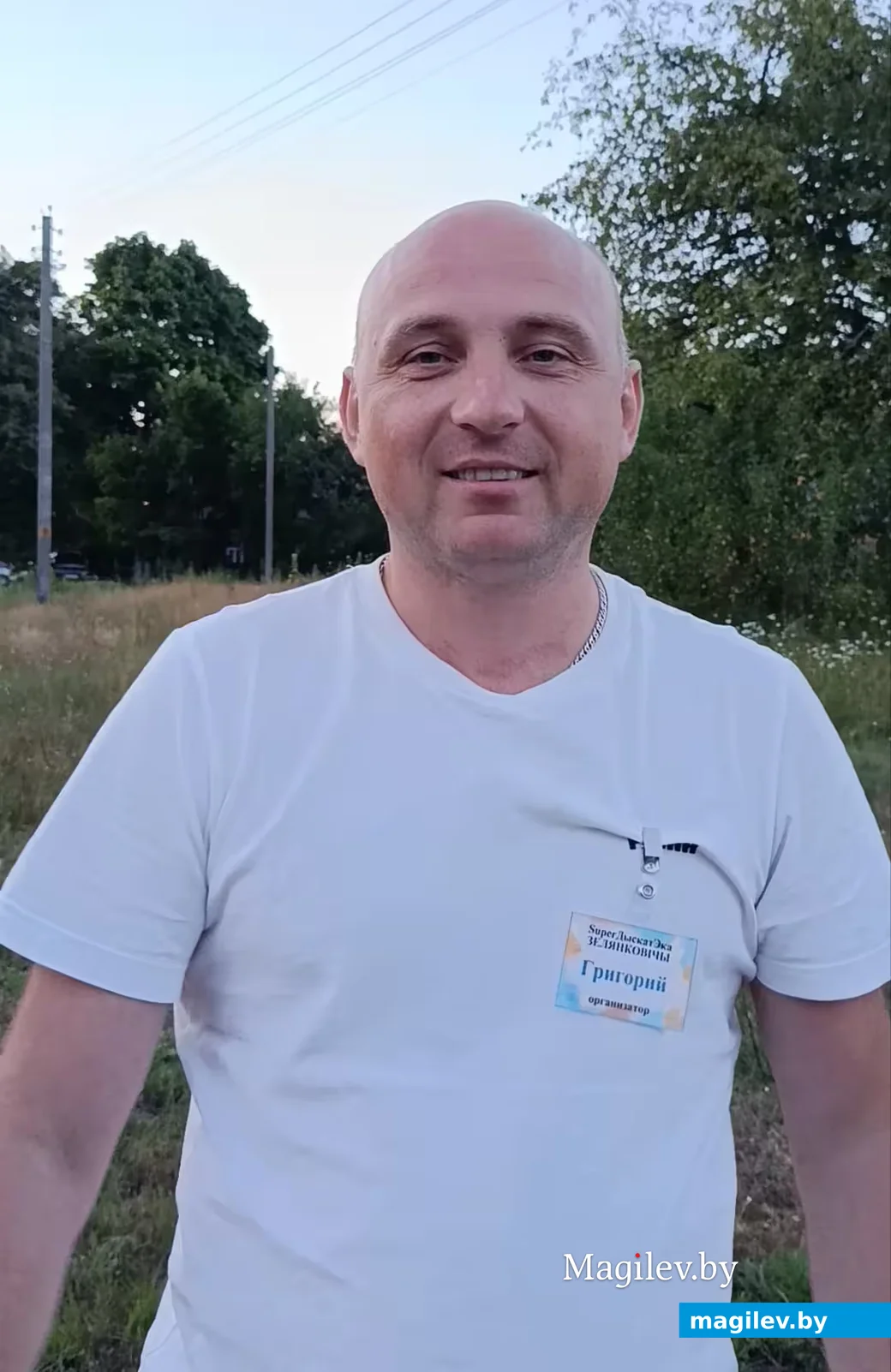 Григорий Булка, организатор сельский дискотеки в Зеленковичах.