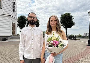 «В отношениях на расстоянии есть и своя романтика». Свадебная пара недели