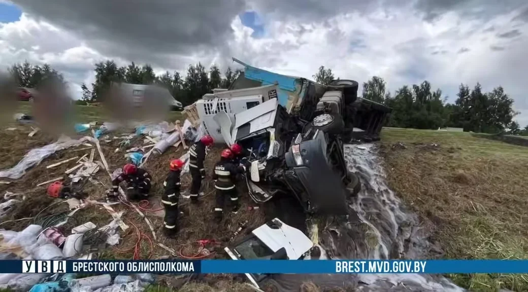 24 июля 2026 года. Водитель Scania погиб в результате ДТП на 117-м километре трассы М1 в Березовском