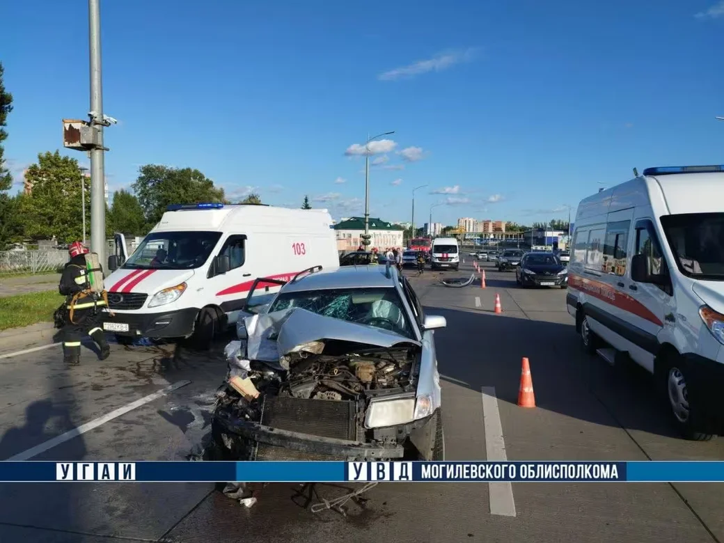 29.07.2026 г. ДТП в Могилеве. Фото: УГАИ УВД Могоблисполкома