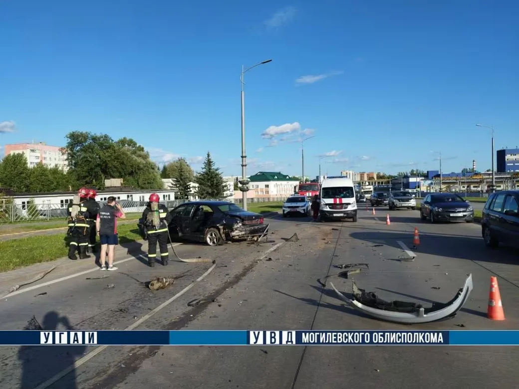 29.07.2026 г. ДТП в Могилеве. Фото: УГАИ УВД Могоблисполкома