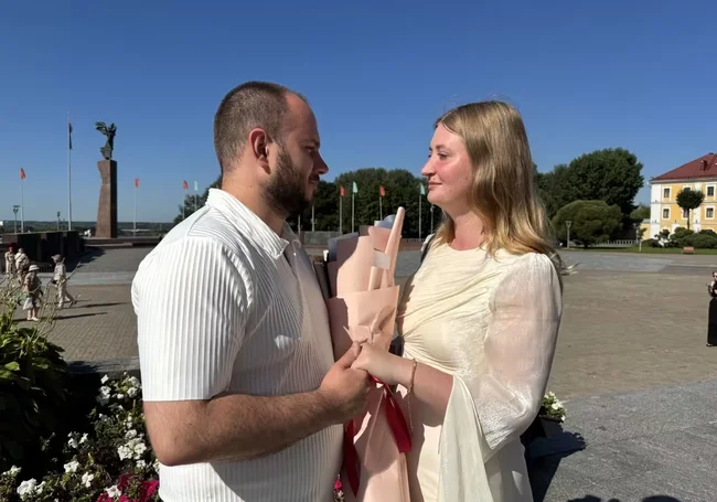 «Мне намного больше нравится Могилев, чем Петербург». Свадебная пара недели