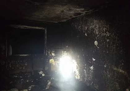 На Георгиевском проспекте в Бобруйске горела квартира. Спасли мужчину