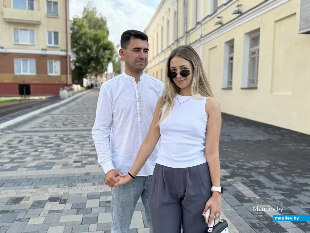 07.08.2026 г. Могилев. ЗАГС. Свадебная пара недели: Андрей Лынюк и Анастасия Курагина.