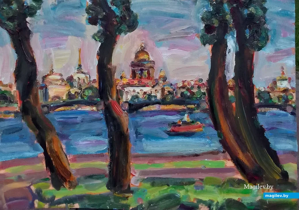 2019-й год, Санкт-Петербург.. Этюд Бориса Борща.