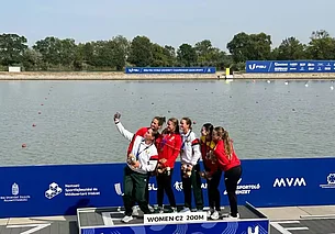 Белорусские гребцы завоевали восемь наград чемпионата мира среди студентов в Венгрии