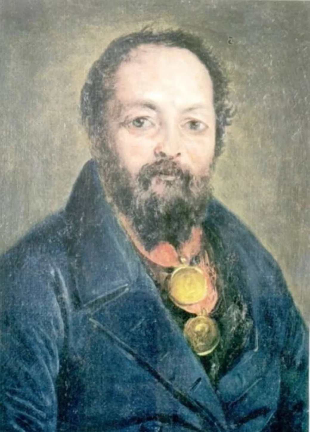 Портрет А.Л. Торлецкого. Этюд В.А. Тропинина.