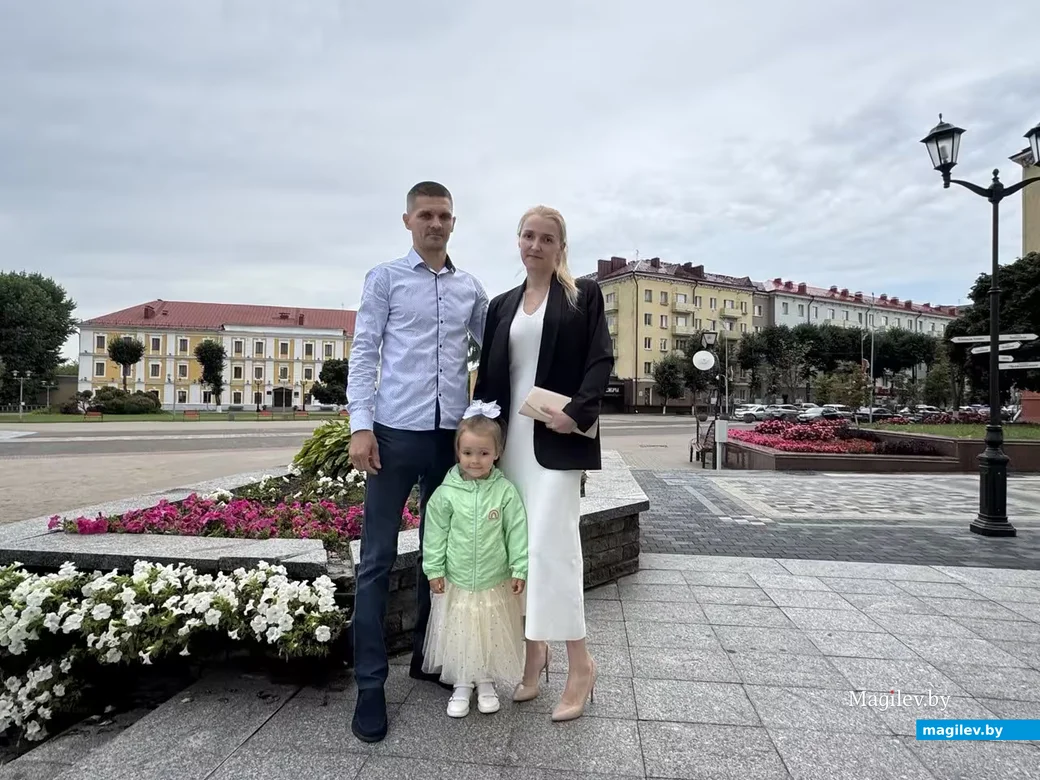 21.08.2026 г. Могилев. ЗАГС. Свадебная пара недели: Любовь и Владислав Басаревские.