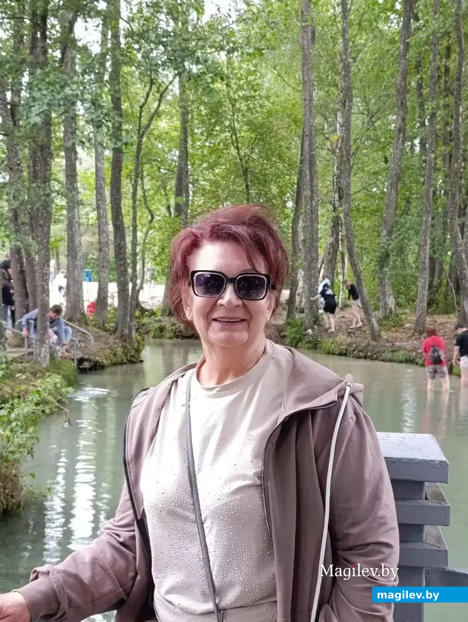 20.08.2026. Ирина Роскач у Голубой криницы в Славгородском районе. 