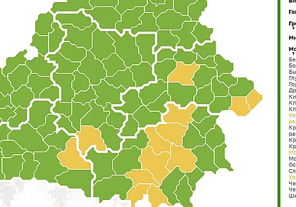 В Беларуси снова начали вводить ограничения на посещение лесов