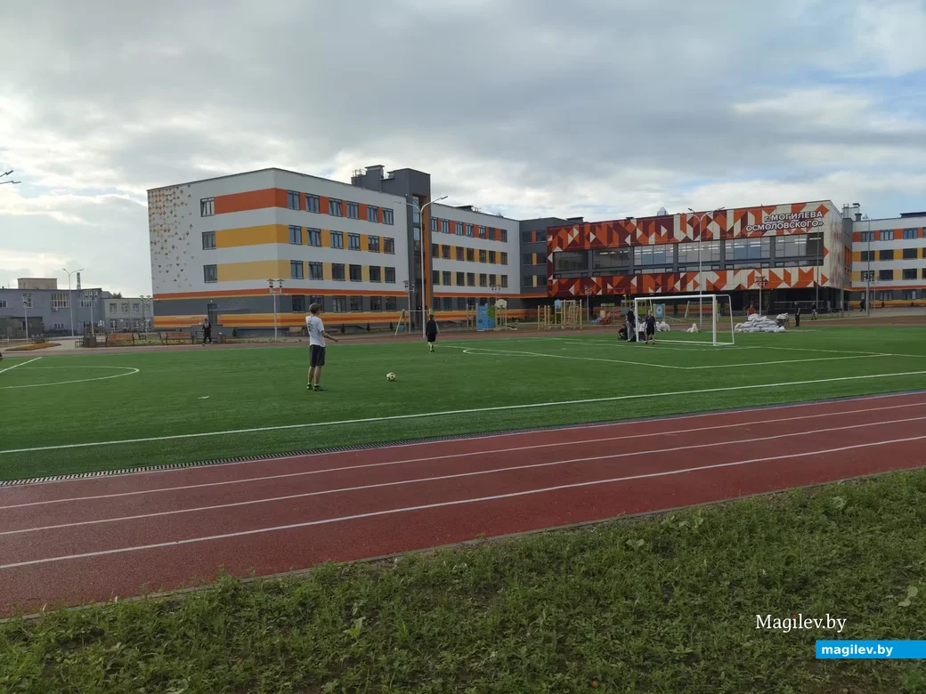 25 августа 2026 года . Могилев. Новая школа по улице Гагарина.  