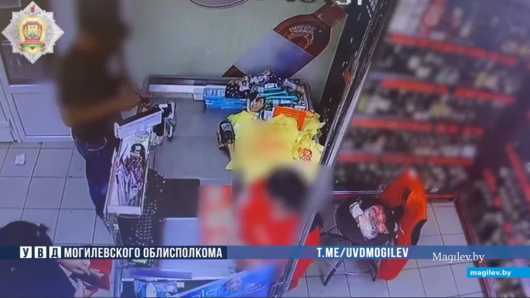 Скан с видео УВД Могоблисполкома
