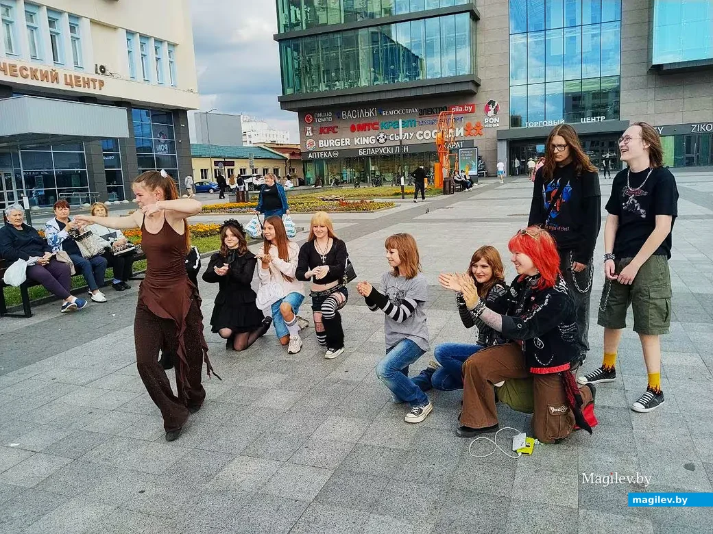   Август 2026, Могилев. Dancing in the street.