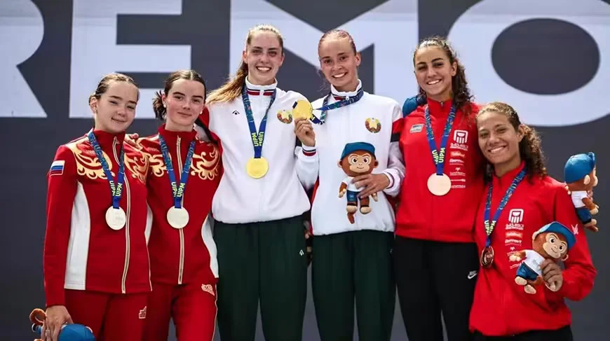 Белорусские спортсменки выиграли командное золото чемпионата мира по современному