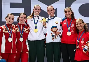 Белоруски взяли командное золото на чемпионате мира по пятиборью
