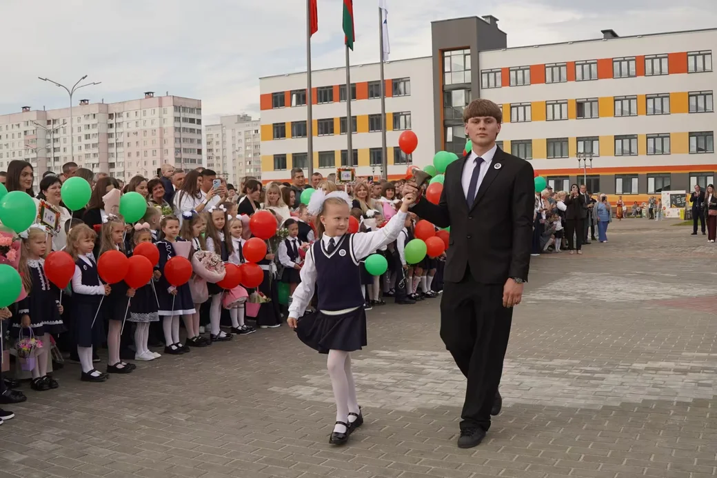 1.09.2026 г. Могилев, СШ №6. Фото: moymogilev