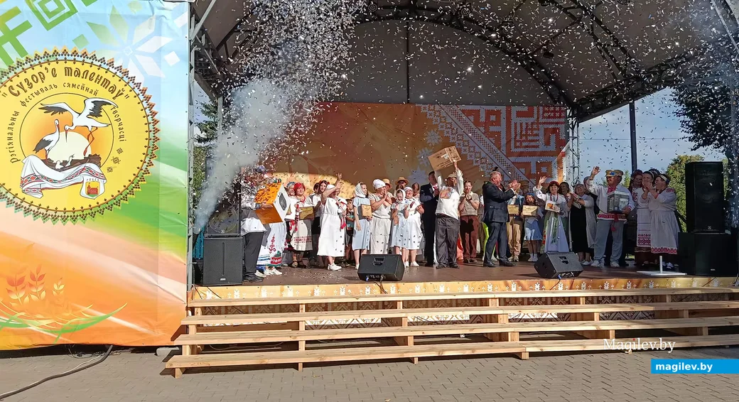 22.08.2026 г. Сям'я Мікуліч - пераможцы фестывалю сямейнай творчасці "Сузор'е талентаў".