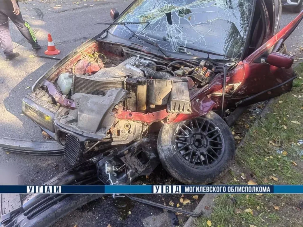 2.09.2026 г. ДТП в Могилеве. Фото: УГАИ УВД Могоблисполкома 