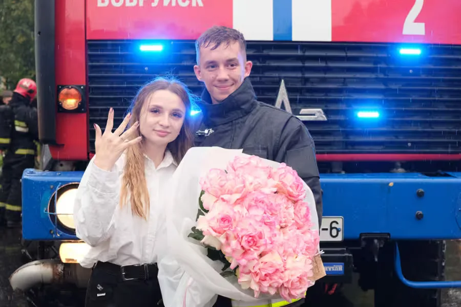 1.09.2026 г. Бобруйск. Фото: Могилевское областное УМЧС.