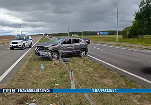 Два ребенка пострадали в ДТП в Белыничском районе