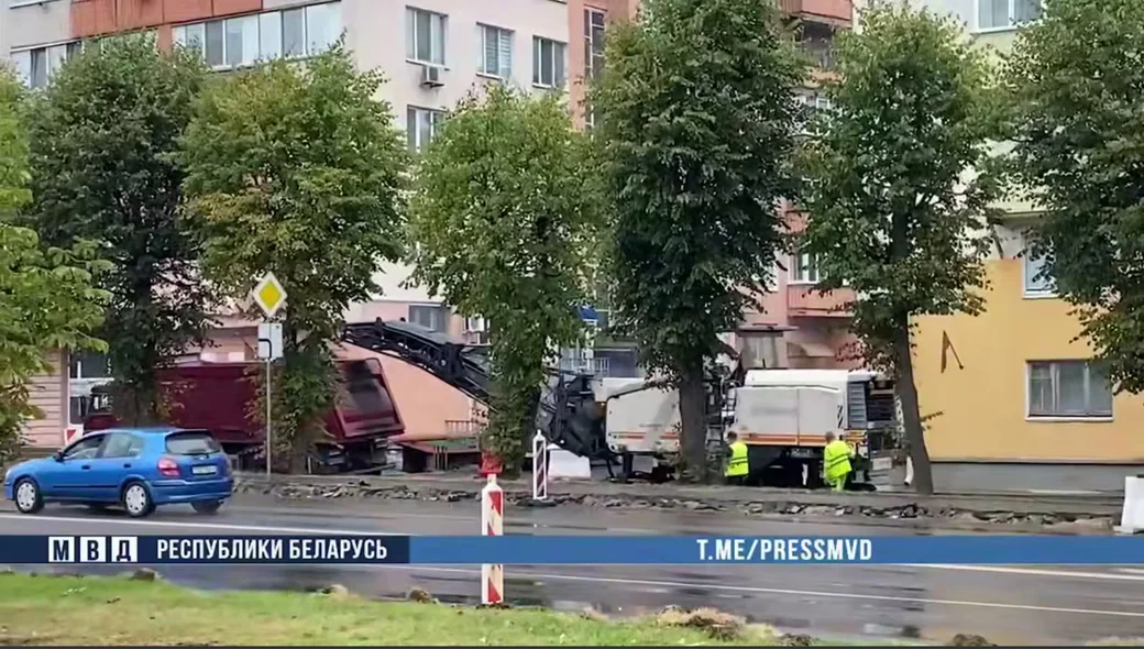 Скан с видео МВД РБ