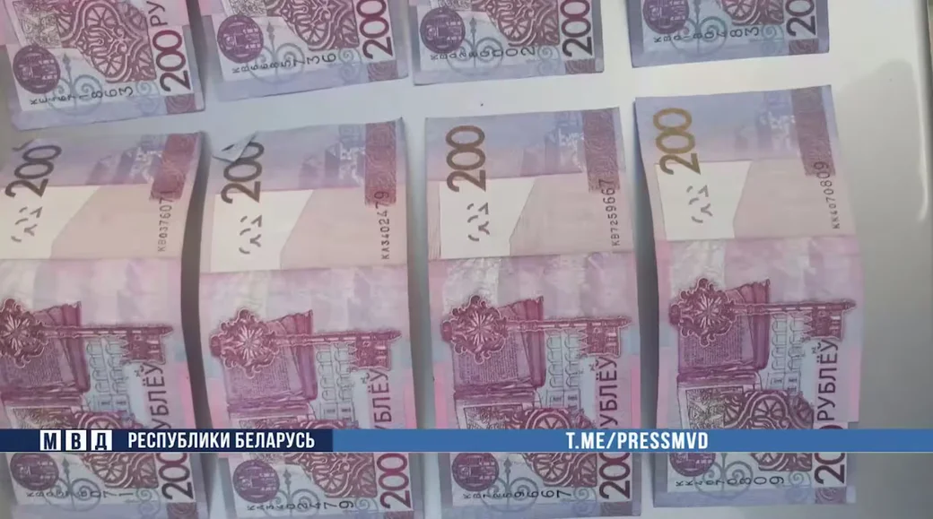 Скан с видео МВД РБ