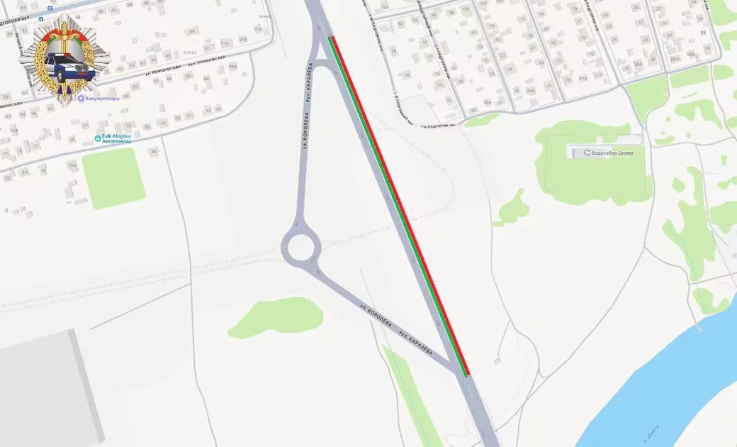 Схема УВД Могилевского облисполкома. 
