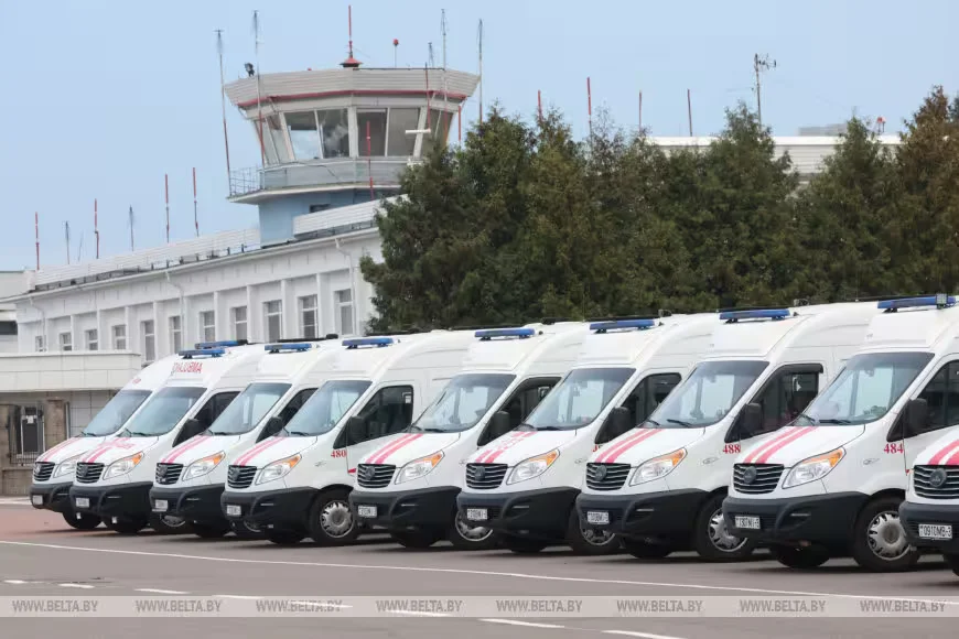 31 октября 2026 года. На территории гомельского аэропорта развернули палаточный лагерь для